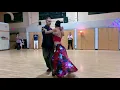 'Afiches' Tango by Paulita & El Gato. Orquesta Atilio Stampone, singer - Roberto Goyeneche