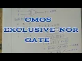 Design of CMOS EX-NOR Gate Schematic diagram Explore the way
