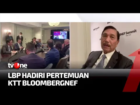 Menkomarves Jelaskan Kondisi Indonesia Guna Menarik Para Investor di KTT BloombergNEF