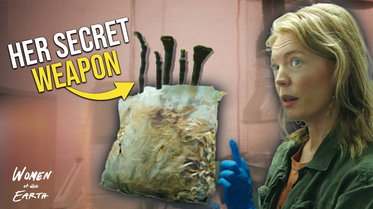She's Healing Wildfire Pollution. With Mushrooms.