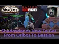 Shadowlands How To Get From Oribos To Bastion