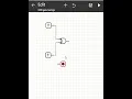 XOR Gate Simulation with Logic Gate Simulator Android App
