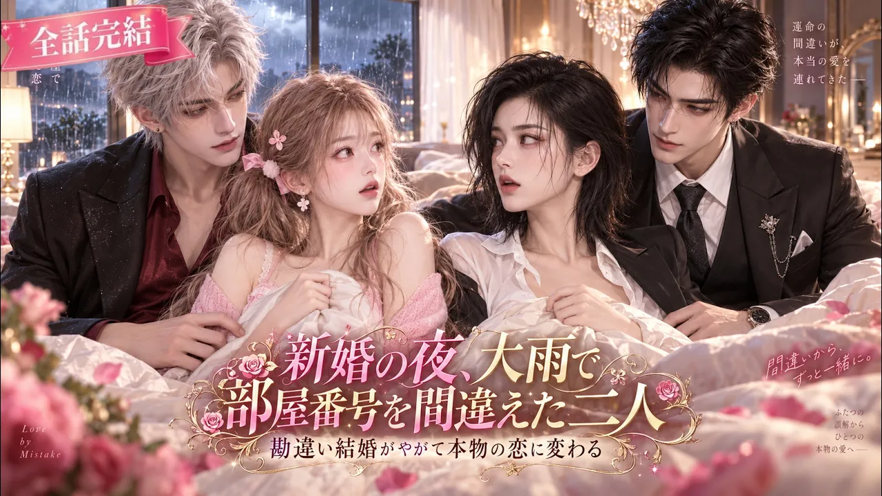 新婚の夜、大雨で部屋番号を間違えた二人。勘違い結婚がやがて本物の恋に変わる 日本語字幕 無料全話