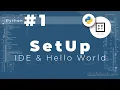 Python Tutorial IDE Hello World Installing Python Pycharm print Tagalog Filipino