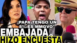 ¡DIOS MIO! SANTIAGO MATIAS LE FRONTEA AL PRM CON LA ENCUESTAS QUE HIZO EMBAJADORA HIPOLITO ATRAS