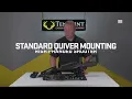 Mounting Standard Quiver for Right Hand Shooter on a TenPoint Crossbow TenPoint Crossbows