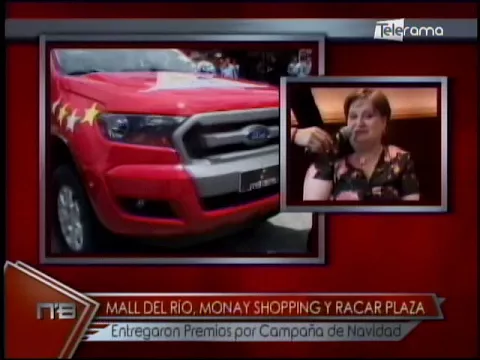 Mall del Río, Monay Shopping y Racar Plaza entregaron premios por campaña de Navidad