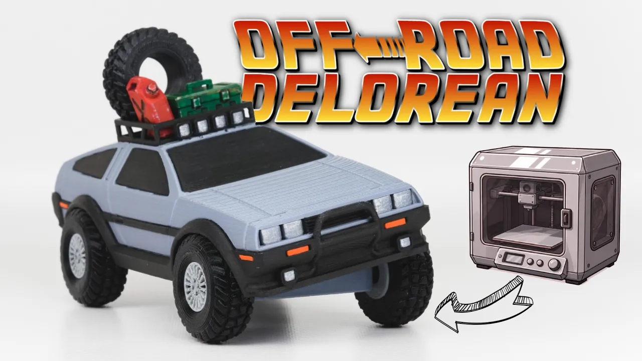 Off-Road DMC Delorean video thumbnail