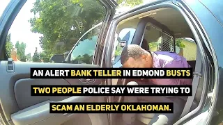 Edmond police surprise suspects accused of scamming elderly Oklahomans