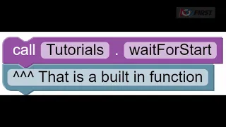 OpMode in BLOCKS Programming