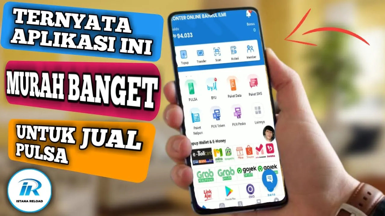 Cara jualan pulsa pakai hp