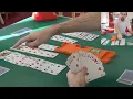 Full Bridge Game - Bidding card play explained 4 HEARTS