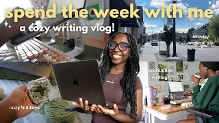 a week in the life of a full-time writer VLOG