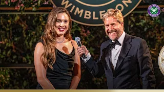 "She was the main ingredient" | Linda Noskova Champion's Dinner Speech | Wimbledon 2026
