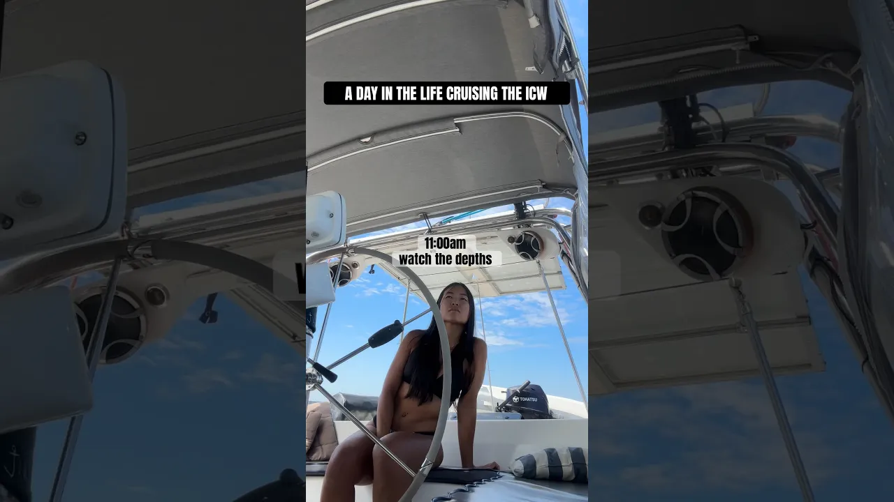 A day in the life on the ICW #sailing #sailboat #icw #intracoastalwaterway #chesapeake #boating
