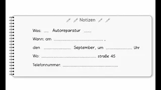 ÖSD A1  #34 │LISTENING TASK │ HÖREN BEISPIEL│ PART 2