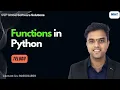 Functions in Python Python Programming SSP Global Tirupati