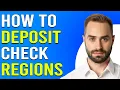 How To Deposit A Check Online Regions How To Make A Mobile Check Deposit On Regions Bank