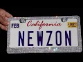 Newzon Bling License Plate Frame is Very Easy to Install
