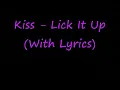 Kiss - Lick It Up (With Lyrics)