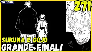 ACERTAMOS! O FINAL DE SUKUNA E GOJO EXPLICADOS / JUJUTSU KAISEN 271 COMPLETO