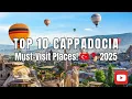 Download Lagu Top 10 Must-Visit Places in Cappadocia 🇹🇷 | 2025 Travel Guide