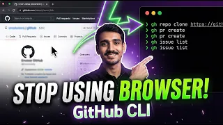 GitHub CLI gh Full Tutorial Manage GitHub from Terminal Hands-On