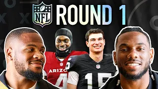 NFL Draft Round 1 with Micah Parsons Malik Nabers