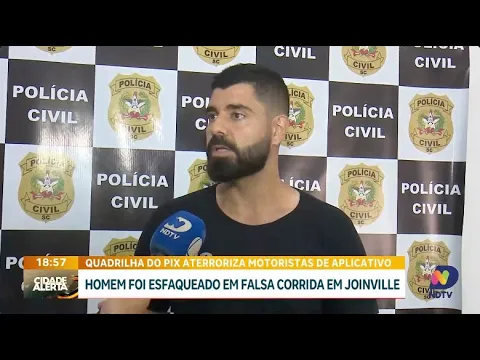 Golpes do Pix: motoristas de aplicativo alvos em Joinville