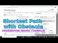Shortest Path with Obstacle solution code Div 3