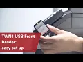 ELATEC TWN4 USB Front Reader - easy set up for an authentication solution