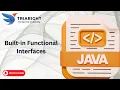 Built-in Functional Interfaces in Java Java Tutorial Chapter 13 - Part 19