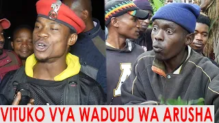 KAULI TATA ZA VIJANA WA ARUSHA MAARUFU KAMA WADUDU MKIA JUU MWENDO WA NGIRI 