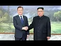 North and South Korean leaders hold surprise meeting