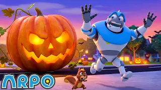 The Giant Living Pumpkin! 🎃 ARPO: The Robot Full Episodes | Cartoons | Halloween Compilation