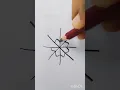 How To Draw Snow Flake no 1 In Seconds Drawing