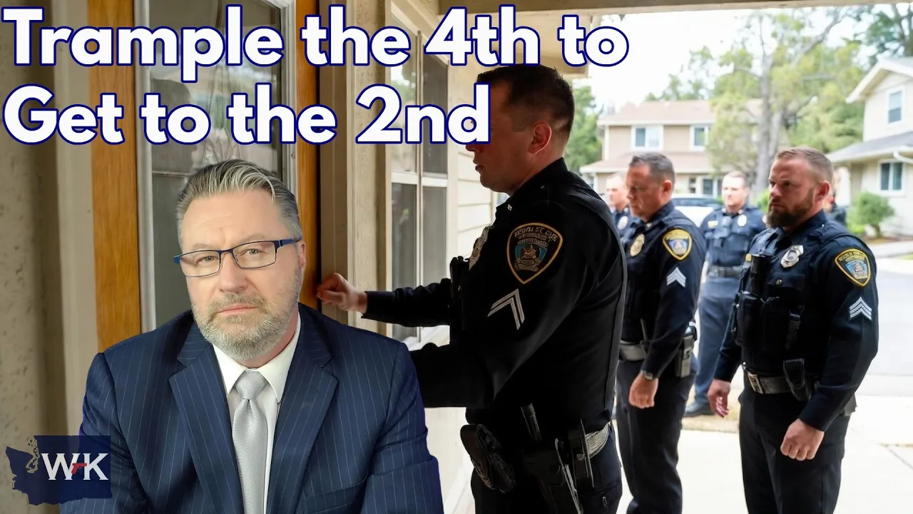 How They'll Trample Your 4th Amendment Rights to Get to Your Second Amendment Rights