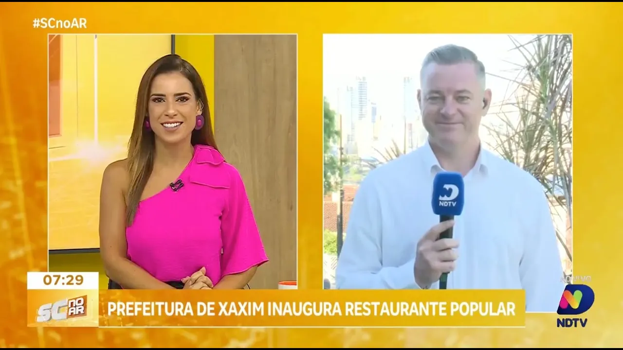 Inaugurado o primeiro Restaurante Popular em Xaxim: refeições acessíveis para a comunidade