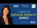 Download Lagu 9 Criteria for Borderline Personality Disorder