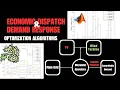 Economic Dispatch and Demand Response of Microgrids Using DA and PSO Algorithm - MATLAB Tutorial