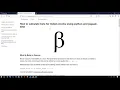 jugaad data How to calculate stock beta using python Part 3