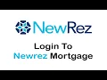 How to Login to Newrez Mortgage Account Newrez Mortgage Login 2022