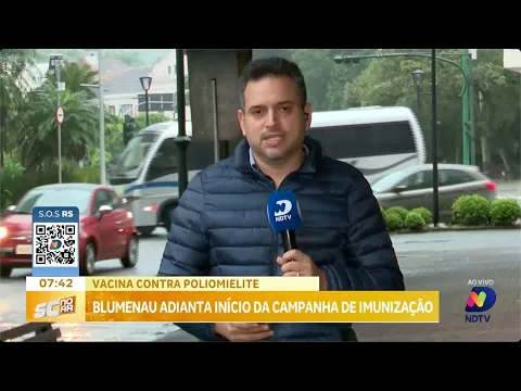 Blumenau antecipa início da campanha de vacinação contra poliomielite