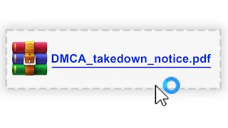 My channel got a fake DMCA request. Turns out it's a virus