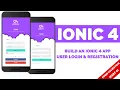 Build an Ionic 4 App with User Login and Registration - Part 4