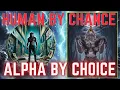 Human by Chance Alpha by Choice Wolf Ripping Shirt Song
