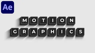 Keyboard Keys Typing Animation in After Effects - After Effects Tutorial No Plugins