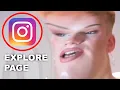 the instagram explore page is GOD AWFUL