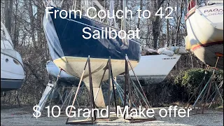 From Couch to 42′ Sailboat- $ 10 Grand- Make an OFFER – Sailing SV Bohemian Ep. 44
