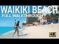 Waikiki Beach Walkthrough With Hotel Locations